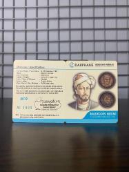 İmadeddin Nesimi Doğumunun 650. Yılı Hatıra Para Sertifikalı 2019 (Bronz)