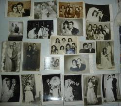 ANTİKA SİYAH BEYAZ GELİN DAMAT EVLİ ÇİFT FOTOĞRAFLARI ADANA ÇUKUROVA ÇEVRESİ 126 ADET+ÜCRETSİZ KARGO