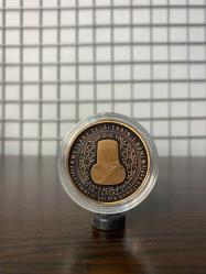 Mevlânâ Celâleddîn-i Rûmî 750.Vuslat Yılı Hatıra Para Sertifikalı 2023 (Bronz)