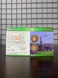 Mevlânâ Celâleddîn-i Rûmî 750.Vuslat Yılı Hatıra Para Sertifikalı 2023 (Bronz)