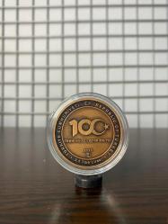 TBMM'nin Açılışının 100. Yılı Hatıra Para Sertifikalı 2020 (Bronz) 2