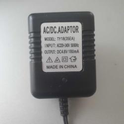 AC-DC Adaptör / Model TY18(35EA) / Ac 220-240V / 50-60Hz / DC4.8V / 180mA