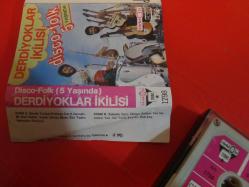 DERDİYOKLAR İKİLİSİ DİSCO FOLK 5 ALMAN BASKI KASET