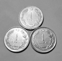 660// 1 Lira Lotu (1966,67,68)