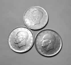 661// 1 Lira Lotu (1966,67,68)