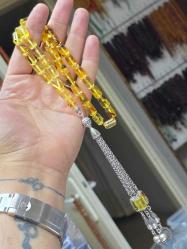 Orjinal damla kehribar tespih