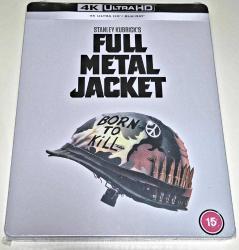 FULL METAL JACKET 4K Ultra HD + Blu-ray 2 Disk SteelBook Edition 1987
