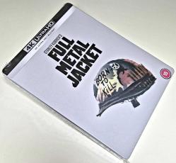 FULL METAL JACKET 4K Ultra HD + Blu-ray 2 Disk SteelBook Edition 1987
