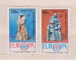 1976 Kıbrıs Europa Cept Specimen ÖRNEK BASKI Damgasız Seri