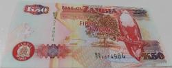2009 ZAMBİA 50 KWACHA ORİJİNAL KAĞIT PARASI ÇİL B5 034514984 ÇOK NADİRDİR