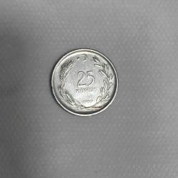 1959 Yılı 25 Kuruş