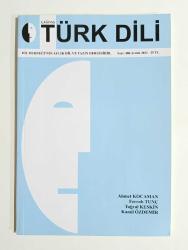 DİL DERNEĞİ ÇAĞDAŞ TÜRK DİLİ DERGİSİ