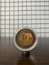 Masal Kahramanları Serisi No6 - Nasrettin Hoca Fil Hikâyesi Hatıra Para Sertifikalı 2020 (Bronz) 2