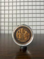 Masal Kahramanları Serisi No7 - Nasrettin Hoca Kazan Doğurdu Hatıra Para Sertifikalı 2021 (Bronz)