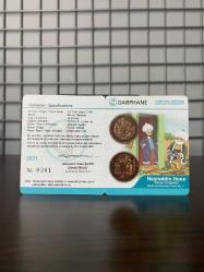 Masal Kahramanları Serisi No7 - Nasrettin Hoca Kazan Doğurdu Hatıra Para Sertifikalı 2021 (Bronz)