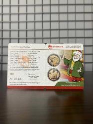 Masal Kahramanları Serisi No8 - Nasreddin Hoca “Tartı”  Hatıra Para Sertifikalı 2023 (Bronz) 1