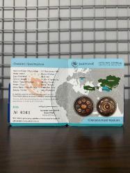 Türk Devletleri Teşkilatı (Okside) - Kutulu  Hatıra Para Sertifikalı 2024 (Bronz)