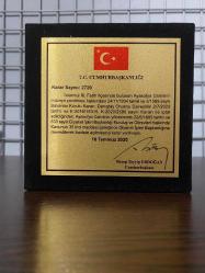 Ayasofya-i Kebir Camii Şerifi Kutulu Hatıra Para Sertifikalı 2020 (Bronz)