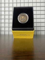 Galatasaray 24.Şampiyonluk Kutulu Hatıra Para Sertifikalı 2024 (Bronz)