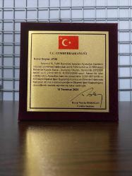 Ayasofya-i Kebir Camii Şerifi - Kutulu Hatıra Para Sertifikalı 2020 (Gümüş Üzerine Altın Kaplama)