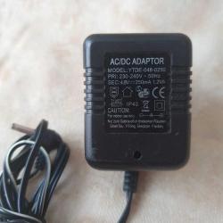 AC-DC Adaptör / Model YTDE-048-0250 / 230-240V - 50Hz / 4.8V - 250mA - 1.2VA