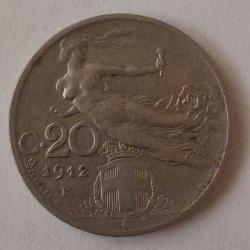 İTALYA 1912 20 CENTESİMİ