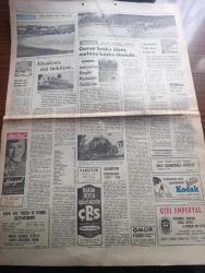 Hürriyet Turizm Gazetesi - Turkish Newspaper - 7 Temmuz 1965 - yeni bir turistik bölge Karadeniz'de serinleyelim harita - Sinop ideal bir tatil köşesidir Fotoğrafı - Rize Kış ortasında bile Bahar kaplıcaları meşhur balığı bol ve ucuz fotoğraf - Film Yıldızı Sevda Ferdağ Puro tuvalet sabunu kullanıyor - Türk siyah havyarcılığının merkezi Karasu Fotoğrafı - yemyeşil sırtlar masmavi deniz İnebolu Fotoğrafı - Mersin balığının şişi köftesi ve pilakisi meşhur - Trabzon denince akla balık gelir Fotoğrafı - sualtı avcılığı - Samsun'da bütün sahiller plaj meşhur matosyan plajı Fotoğrafı - Ordu'nun kumbaşı Çaka ve Güzelyalı plajlarında Deniz sığ ve Kumsal Fotoğrafı - Ordu'nun en iyi lokantası turist otel lokantasıdır - yeşillikler ülkesi Giresun Fotoğrafı - Abana bir cennettir Fotoğrafı - Amasra'ya Allah her şeyi vermiş Fotoğrafı - Akçakoca'da Güneş denizden çıkar denizde batar Fotoğrafı - Amasrada sualtı avcılığı yazan Çeler Alabay - ÇBS boya - Kamil Koç Turizm - yeni Londra asfaltında Ömür