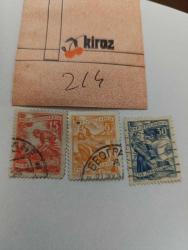 P10----3 ADET 1950'LER YUGOSLAVYA POSTA PULU