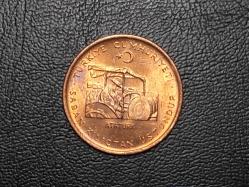 1972 YILINA AİT MADENİ 10 KURUŞ  FAO ( SABAN KILIÇTAN ÜSTÜNDÜR) ÇİL  TCM 1506