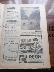 Milliyet Turizm Gazetesi - Turkish Newspaper - 1960'li Yıllar - İstanbul - Yalova'da termal otelinin kaplıcalarının görünüşü - Yalova'da nerede nasıl kalınır - Çınarcık ne görülür ne yapılır - Çınarcık Teşvikiye arasında tarihi eser kalıntıları Fotoğrafı - Gökçedere Fotoğrafı - balıkçı köyü Karaburun Fotoğrafı - Kilyos'ta nerede ne yenir Fotoğrafı - Polonezköy Fotoğrafı - kartal ve Pendik Turizm yönünden büyük bir gelişme gösterdi - Marmara bölgesi Turizm haritası - Ağva'nın genel görünüşü sol taraf tabii plajdır Fotoğrafı - Türk Pirelli - Motel Tahir Şile Yeşilçay Ağva hizmete açılmıştır - Silivri'de kamp piknik yerleri - Silivri'de Avdan dönen balıkçı motorları Fotoğrafı - Kumburgaz Motel A Plaj ve Restoran - Silivri'nin genel görünüşü - amatörler için en kolay balık avcılığı Çaparicilik Fotoğrafı - resim ve haritalar Bedri Koraman ve Orhan Alkaya - Kumbaba Moteli - Değirmen Oteli - Turistik Kilyos Oteli - Opon ağrı kesici - U.S. Royal otomobil lastiği - Kolyoz avcılığı