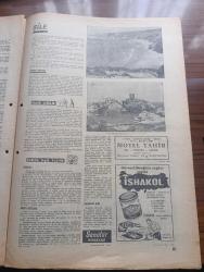 Milliyet Turizm Gazetesi - Turkish Newspaper - 1960'li Yıllar - İstanbul - Yalova'da termal otelinin kaplıcalarının görünüşü - Yalova'da nerede nasıl kalınır - Çınarcık ne görülür ne yapılır - Çınarcık Teşvikiye arasında tarihi eser kalıntıları Fotoğrafı - Gökçedere Fotoğrafı - balıkçı köyü Karaburun Fotoğrafı - Kilyos'ta nerede ne yenir Fotoğrafı - Polonezköy Fotoğrafı - kartal ve Pendik Turizm yönünden büyük bir gelişme gösterdi - Marmara bölgesi Turizm haritası - Ağva'nın genel görünüşü sol taraf tabii plajdır Fotoğrafı - Türk Pirelli - Motel Tahir Şile Yeşilçay Ağva hizmete açılmıştır - Silivri'de kamp piknik yerleri - Silivri'de Avdan dönen balıkçı motorları Fotoğrafı - Kumburgaz Motel A Plaj ve Restoran - Silivri'nin genel görünüşü - amatörler için en kolay balık avcılığı Çaparicilik Fotoğrafı - resim ve haritalar Bedri Koraman ve Orhan Alkaya - Kumbaba Moteli - Değirmen Oteli - Turistik Kilyos Oteli - Opon ağrı kesici - U.S. Royal otomobil lastiği - Kolyoz avcılığı