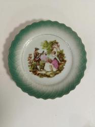 Fragonard desenli vintage dekoratif tabak