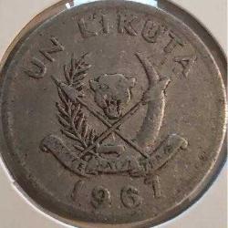 Kongo - DRC 1 likuta, 1967