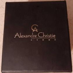 ⌚ Saat: Alexandre Christie Steel Chronograph (Erkek)