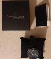 ⌚ Saat: Alexandre Christie Steel Chronograph (Erkek)