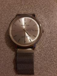 Daniel Klein Premium DK102 – Çelik Hasır Kordon – Takvimli – 3 ATM – Kutulu