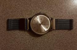 Daniel Klein Premium DK102 – Çelik Hasır Kordon – Takvimli – 3 ATM – Kutulu