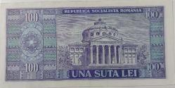 1966 ROMANYA 100 LEI ORİJİNAL KAĞIT PARASI ÇİLALTI A.0229 864675 SERİ NOLU NADİRDİR