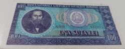 1966 ROMANYA 100 LEI ORİJİNAL KAĞIT PARASI ÇİLALTI A.0229 864675 SERİ NOLU NADİRDİR