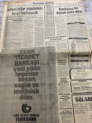 TERCÜMAN GAZETESİ - 1 OCAK 1983 - SAYI:30 - (Turkish Newspaper) - Sadece Arkalı Önlü Tek Yapraktır - Bir Devir Aydınlanıyor - Talat Paşa’nın Gurbet Hatıraları-Taylan Sorgun-Brezilya-Sinan Özkan-Rana Özveri-Haldun Aslaner-Remziye Arıcan-Fadime-Bekir Demir-Dündar Kılıç-Cemal Kutay-Ali Rıza Paşa-İsmail Canbolat-Resneli Niyazi Bey-Mithat Şükrü-Ali Fethi-Enver-Hafız Hakkı-Mahmud Şevket Paşa-Kemal Karahan-Süleyman Hülya Yılmaz-Serbest bölge uygulaması bu yıl başlayacak-Bankalara bir destek daha geldi-TÜRK TİCARET BANKASI-Padişah, sabır ve dikkatle kumandanları değiştiriyor-Avrupa’ya gönderilen genç subaylar-POSITIONS VACANT-SATIŞ ŞARTNAMESİ-1927’de Serbest Bölge için İstanbul seçilmişti-Brezilya, borçlarını, ödemeyi durdurdu-İhracatı Teşvik Fonu kredilerinde faiz yüzde 24 oldu-Bankalara bir destek daha geldi-Bir yılda 2 milyar 100 milyon dolar dış borç ödendi-Bu yıl Çin’e 50 bin ton krom satılacak-TMO ihracatçılara maliyetinin altında mercimek verecek-Talat Paşa’nın gurbet hatıraları-Tehlike
