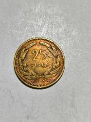 1949 25 Kuruş Madeni Para