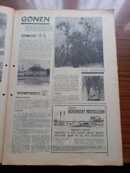 Milliyet Turizm Gazetesi - Turkish Newspaper - 1960'lı Yıllar - Marmara I - Kaz Dağı avcılar için sürprizlerle dolu - Truva - amatör balıkçıların dünyası Marmara yazan Sıtkı Üner - Marmara'da 250 tür balık var - Marmara adalarının genel haritası - Ayvalık - Paşalimanı Adası - Yaz aylarının Cennet köşelerinden biri olan Erdek'in genel görünüşü - denizciler için en güvenilir Liman olan Bandırma Fotoğrafı - Gönen'in şifalı kaplıcalarından biri fotoğraf - kuş cenneti fotoğraf - Burhaniye ve Ören Fotoğrafı - bölgenin turizm bakımından en dikkate değer yeri olan Akçay Fotoğrafı - Marmara Turizm haritası - Çanakkale'nin en dinlendirici sahillerinden bir köşede Gelibolu'dur Fotoğrafı - İmroz Adası Fotoğrafı - Bozcaada - Tekirdağ'da nerede nasıl kalınır - Tekirdağ 15 kilometredeki Kumbağ köyünün genel görünüşü - Şarköy'de ne yenir nerede yenir - Edirne'de yazısı ile ün salan cami Yeni Cami fotoğraf - Söğütlük  kampı Fotoğrafı - Muradiye camii - Mimar Sinan ve Selimiye - Edirne sarayı