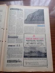 Milliyet Turizm Gazetesi - Turkish Newspaper - 1960'lı Yıllar - Marmara I - Kaz Dağı avcılar için sürprizlerle dolu - Truva - amatör balıkçıların dünyası Marmara yazan Sıtkı Üner - Marmara'da 250 tür balık var - Marmara adalarının genel haritası - Ayvalık - Paşalimanı Adası - Yaz aylarının Cennet köşelerinden biri olan Erdek'in genel görünüşü - denizciler için en güvenilir Liman olan Bandırma Fotoğrafı - Gönen'in şifalı kaplıcalarından biri fotoğraf - kuş cenneti fotoğraf - Burhaniye ve Ören Fotoğrafı - bölgenin turizm bakımından en dikkate değer yeri olan Akçay Fotoğrafı - Marmara Turizm haritası - Çanakkale'nin en dinlendirici sahillerinden bir köşede Gelibolu'dur Fotoğrafı - İmroz Adası Fotoğrafı - Bozcaada - Tekirdağ'da nerede nasıl kalınır - Tekirdağ 15 kilometredeki Kumbağ köyünün genel görünüşü - Şarköy'de ne yenir nerede yenir - Edirne'de yazısı ile ün salan cami Yeni Cami fotoğraf - Söğütlük  kampı Fotoğrafı - Muradiye camii - Mimar Sinan ve Selimiye - Edirne sarayı