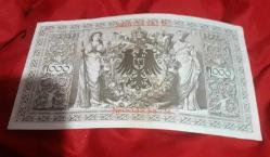 LOT.4 » D REİCH KAĞIT PARALAR 5 ADET 20 50 100 100 1000 RM