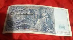 D REİCH KAĞIT PARALAR 5 ADET 20 50 100 100 1000 RM