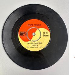 FERDİ TAYFUR - YAPIŞTI CANIMA BİR KARA SEVDA, ALLAH ŞAHİDİM OLSUN 45 LİK (SEDA PLAK) 8,5 KOND