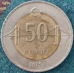50 KURUŞ, 2015 ÇÇT