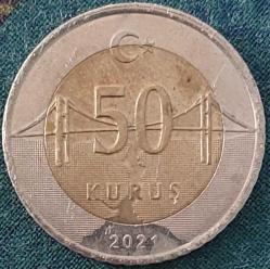 50 KURUŞ, 2021 ÇÇT+