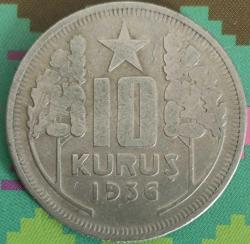 10 KURUŞ 1936 ( NADİR R)