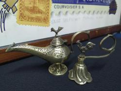 PİRİNÇ KANDİL VE MUM MAKASI